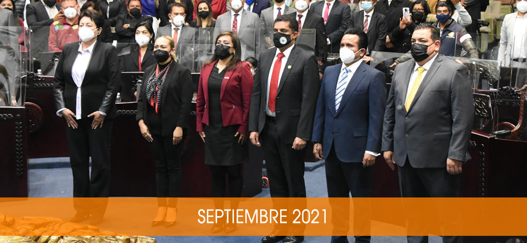 imagen que muestra a los diputados integrantes de la directiva del mes de septiembre de 2021-abre en una nueva pestaña